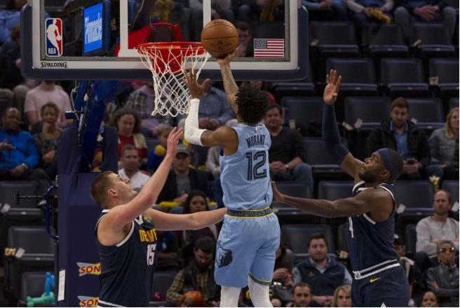 The NBA regular game Grizzlies will go to the scene to challenge the Nuggets Moland to report the one-time dangers that do not lose the golden enemy in the double overtime.