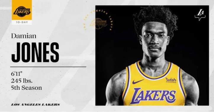 Los Angeles lake officially announced that the team officially signed Damian with a short contract of 10 days – Jones
