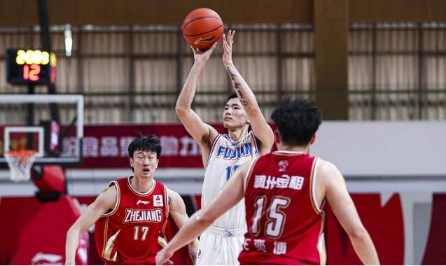 Fujian men’s basketball team regretted to Zhejiang Eweizhou Jin Ranboard Fang Bo performance very efficient.